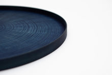 画像をギャラリービューアに読み込む, Round RaysTray L ホワイトシカモア藍染め