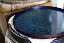 画像をギャラリービューアに読み込む, Round RaysTray L ホワイトシカモア藍染め