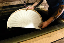 画像をギャラリービューアに読み込む, Round RaysTray L ホワイトシカモア藍染め