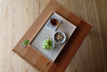 画像をギャラリービューアに読み込む, Rectangle RaysTray ホワイトシカモア