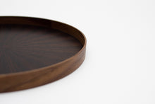 画像をギャラリービューアに読み込む, Round RaysTray S 黒檀