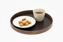 画像をギャラリービューアに読み込む, Round RaysTray S 黒檀