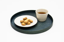 画像をギャラリービューアに読み込む, Round RaysTray S ホワイトシカモア藍染め