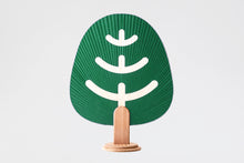 將圖片載入圖庫檢視器 森林團扇