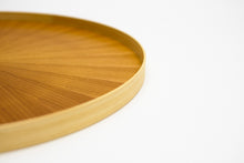 画像をギャラリービューアに読み込む, Round RaysTray L ケヤキ