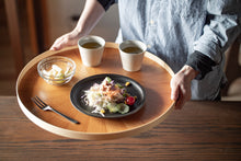 画像をギャラリービューアに読み込む, Round RaysTray L ケヤキ