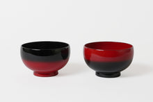 Load image into Gallery viewer, 〈Wajima Lacquerware〉 Bowl with Gradient Lacquer Finish
